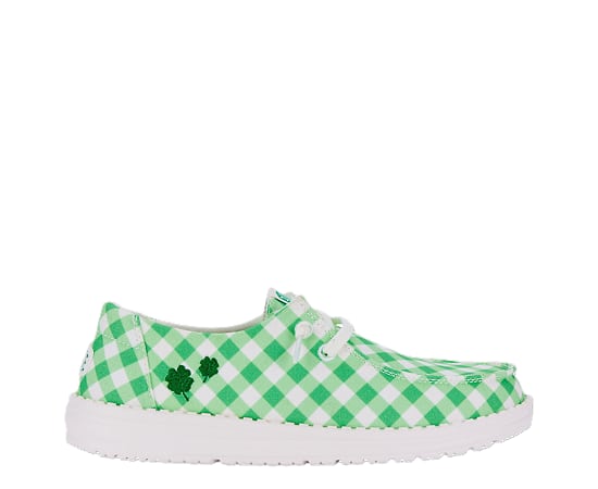 HEYDUDE WOMENS SIROCCO SPORT SLIP ON SNEAKER - WHITE