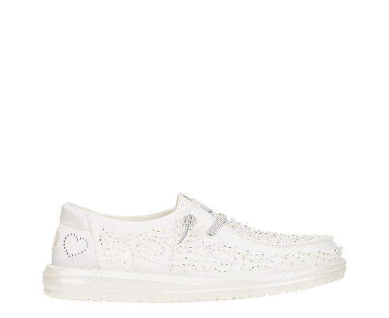 WOMENS WENDY PEARL SLIP ON SNEAKER