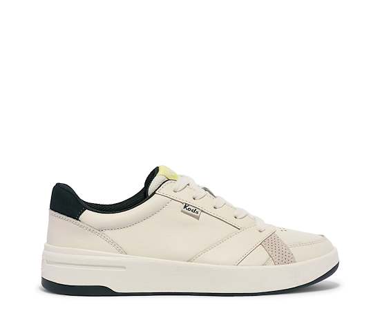 WOMENS THE COURT LEATHER SNEAKER
