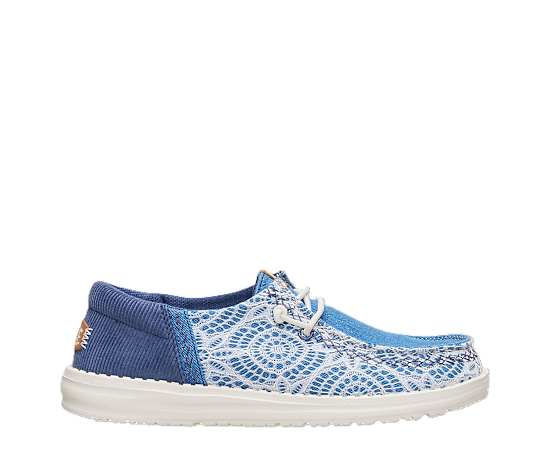 WOMENS WENDY FUNK PATCHWORK SLIP ON SNEAKER