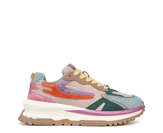 WOMENS LEO RETRO LACE UP SNEAKER