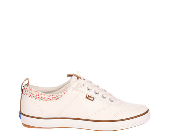 WOMENS CENTER III FLORAL COLLAR SLIP ON SNEAKER
