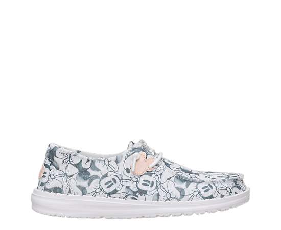 WOMENS WENDY MINNIE MOUSE SLIP ON SNEAKER