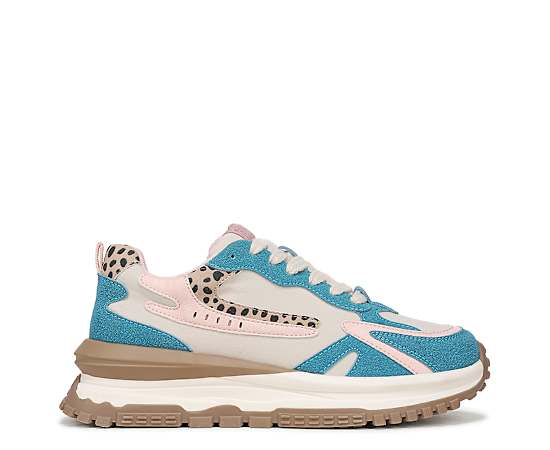 WOMENS LEO RETRO LACE UP SNEAKER