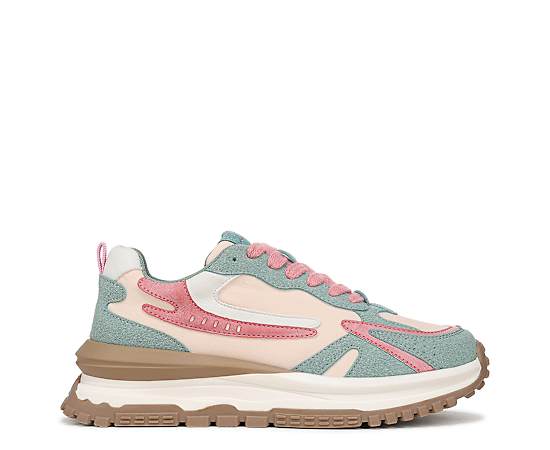 WOMENS LEO RETRO LACE UP SNEAKER