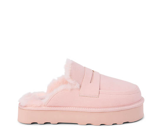 WOMENS STOWE CLOG VEGAN FAUX FUR
