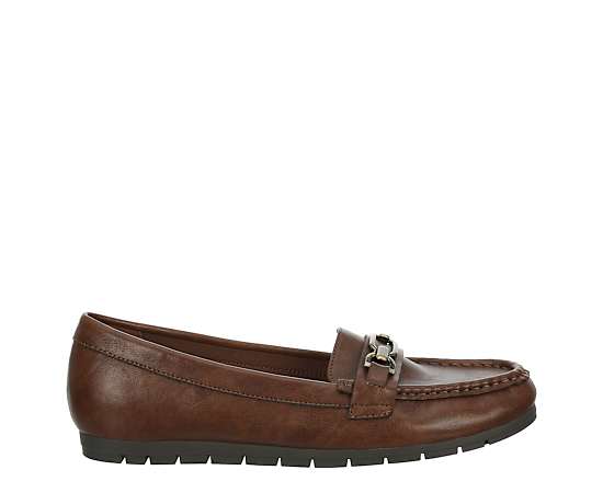 WOMENS LEA LOAFER