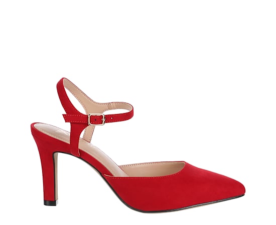 WOMENS OLIVE PUMP