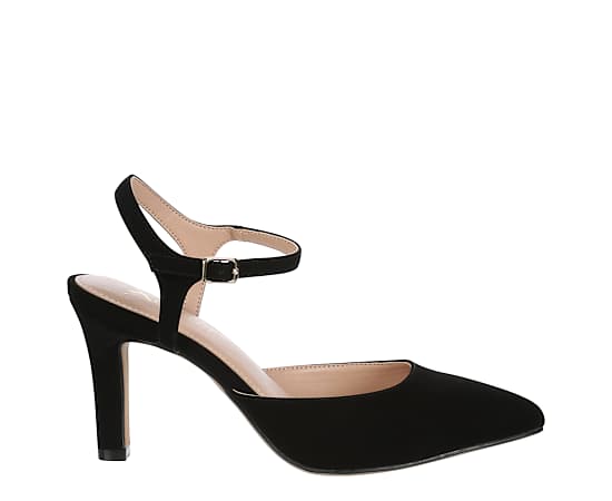 WOMENS OLIVE PUMP