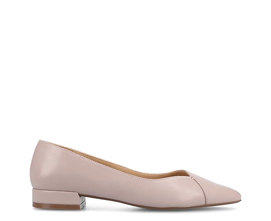 Journee Collection Carmin Womens Pointed Closed Toe Ballet Flats, 10 Medium, Purple