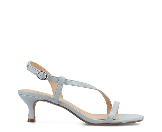 Journee Collection Womens Jemry Heeled Sandals, 8 Medium, Blue