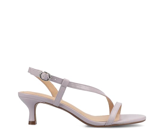 Journee Collection Womens Jemry Heeled Sandals, 8 Medium, Purple