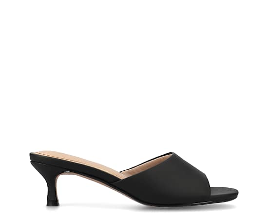 Journee Collection Womens Jeylah Heeled Sandals, 9 Medium, Black