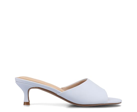 Journee Collection Womens Jeylah Heeled Sandals, 7 Medium, Blue