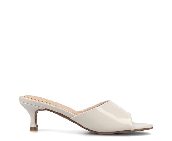 Journee Collection Womens Jeylah Heeled Sandals, 10 Medium, Beige