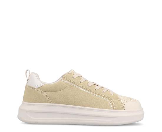 Journee Collection Meeya Womens Sneakers, 6 1/2 Medium, White