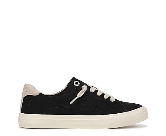 Blowfish Malibu Women's Martina Too Lace Up Platform Sneakers - Black Canvas
