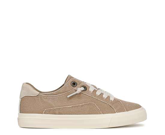 Blowfish Malibu Women's Martina Too Lace Up Platform Sneakers - Desert Khaki Canvas
