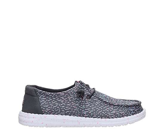 HEYDUDE-WOMENS WENDY STRETCH SPECKLE SLIP ON SNEAKER
