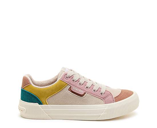 Cheery Natural Pastel Color Block Sneaker