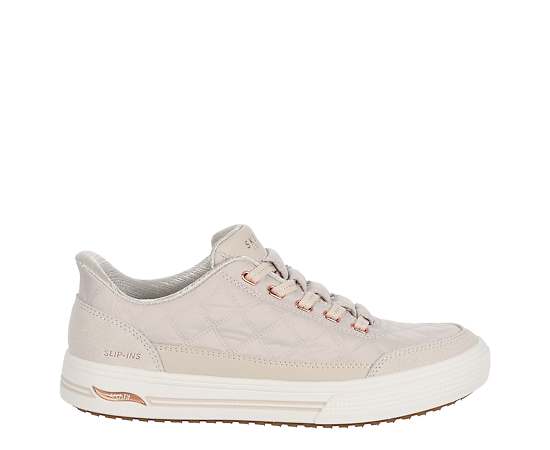 SKECHERS-WOMENS SLIP INS ARCH FIT ARCADE CUDDLE STEPS SNEAKER