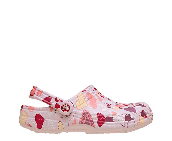 WOMENS CLASSIC HEARTS CLOG
