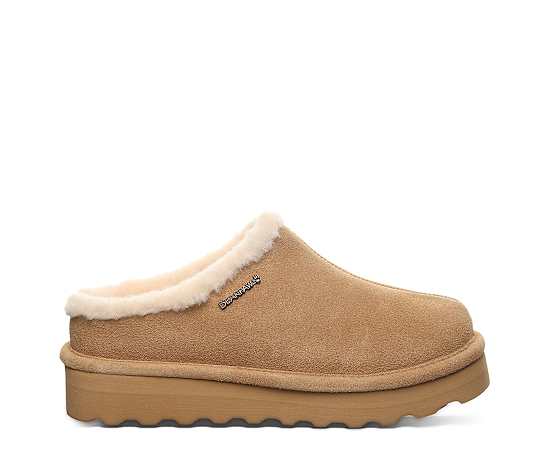 BEARPAW-WOMENS IZZY PLATFORM LO SLIPPER