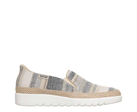 SKECHERS-WOMENS FLEXPADRILLE HI SLIP ON SNEAKER