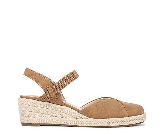 LIFESTRIDE-WOMENS PILAR ESPADRILLE WEDGE SANDAL
