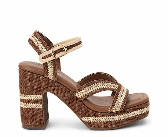 BEACH by Matisse Adelaide Platform Block Heel Ankle Strap Sandals
