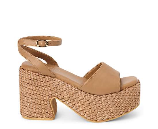 BEACH by Matisse Arden Platform Block Heel Ankle Strap Sandals
