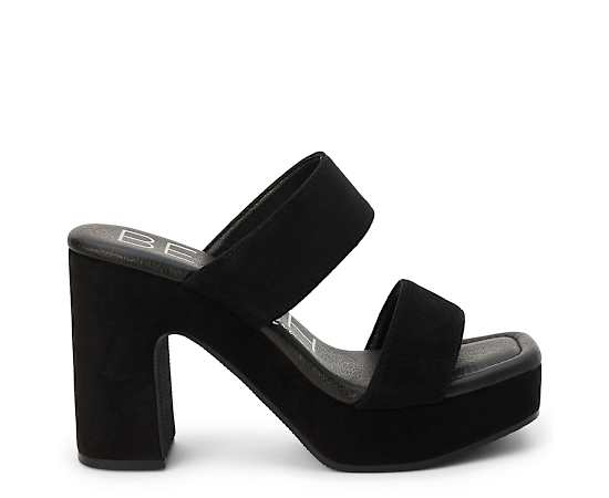 BEACH by Matisse Womens Gem Heeled Sandals, 7 Medium, Black