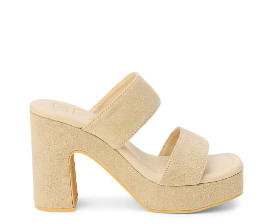 BEACH by Matisse Womens Gem Heeled Sandals, 8 Medium, White