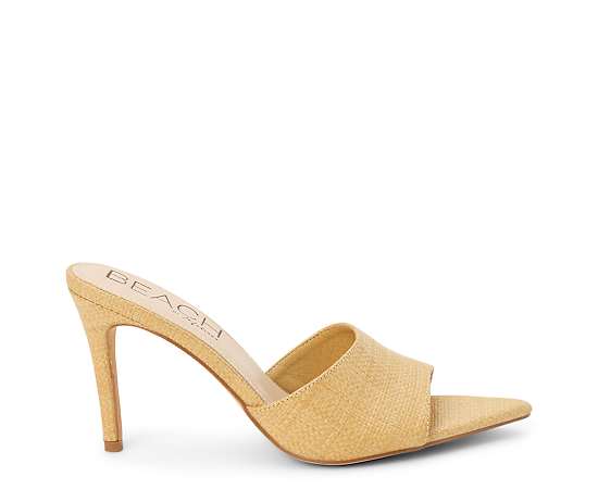 BEACH by Matisse Womens Jupiter Heeled Sandals, 7 Medium, White