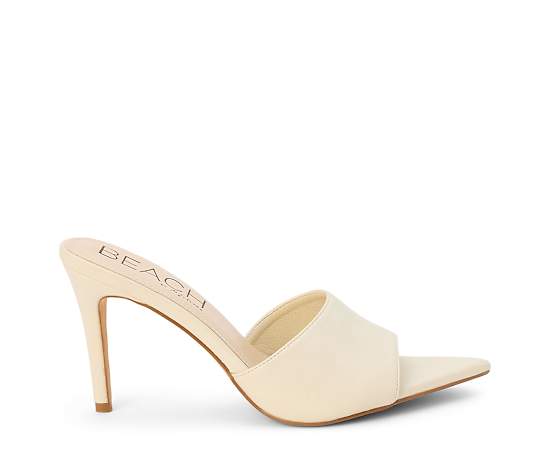 BEACH by Matisse Womens Jupiter Heeled Sandals, 7 Medium, White