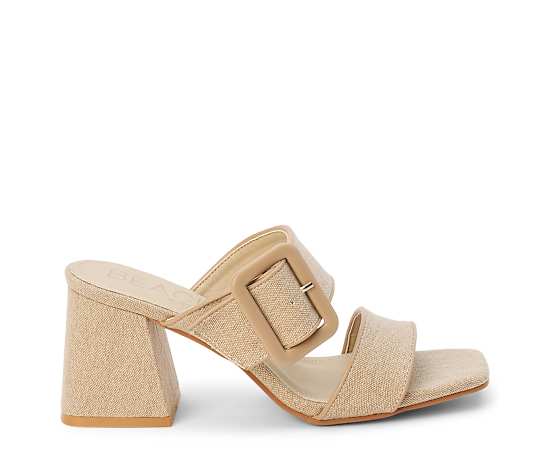 BEACH by Matisse Womens Lucy Heeled Sandals, 9 Medium, White