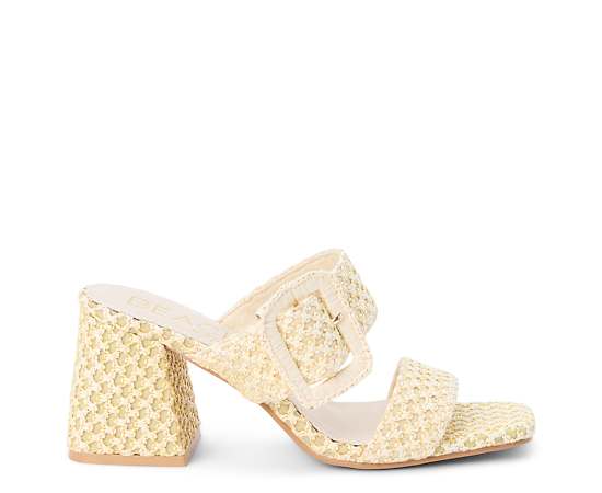 BEACH by Matisse Womens Lucy Heeled Sandals, 10 Medium, White