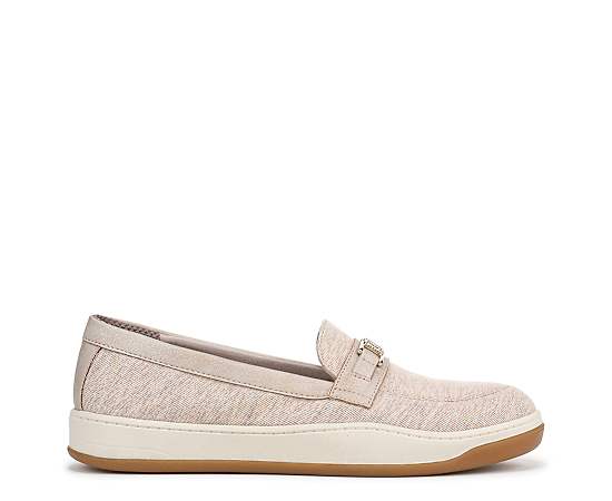 LifeStride Daydream Slip On Shoes (Barely Beige Knit Fabric) 11.0 M
