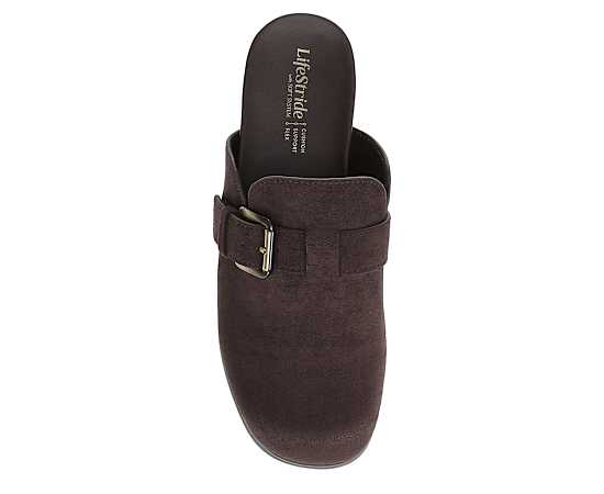 LifeStride Women's Gillian-Clog Clog Dark Chocolate 6 W - Image 6