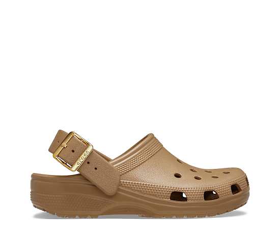 CROCS-WOMENS CLASSIC METAL BUCKLE CLOG