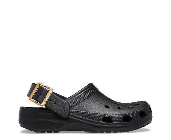 CROCS-WOMENS CLASSIC METAL BUCKLE CLOG