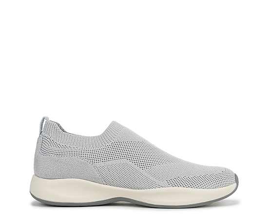 Bzees For LifeStride Upbeat Slip On Sneaker Shoes (Harbor Mist Knit Fabric) 9.5 W