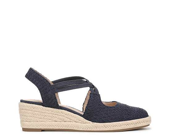 Lifestride Womens Patience Espadrille Wedge Sandal