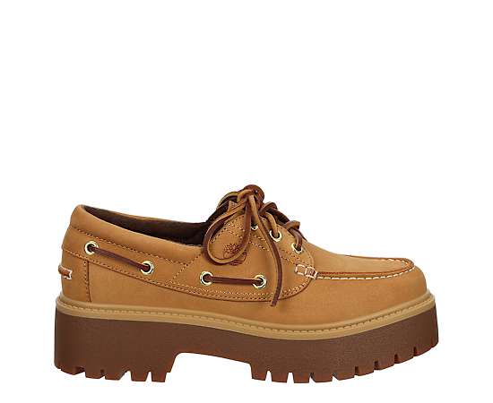 TIMBERLAND-WOMENS STONE STREET PLATFORM BOAT SHOE
