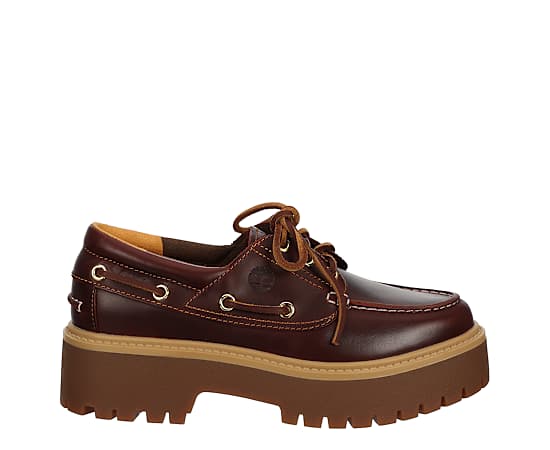 TIMBERLAND-WOMENS STONE STREET PLATFORM BOAT SHOE