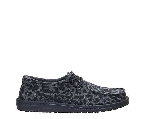 HEYDUDE-WOMENS WENDY STRETCH JERSEY SLIP ON SNEAKER