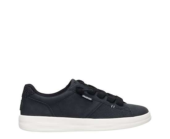 HEYDUDE | Women's Sneakers | Karina Duo Classic - Black | Size 5