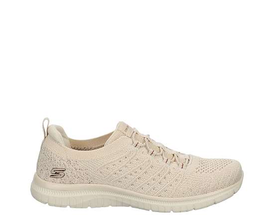 SKECHERS-WOMENS VIRTUE COPPER DREAM SLIP ON SNEAKER