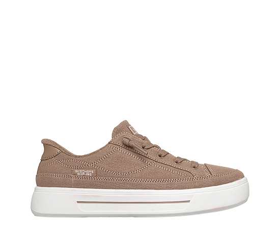 SKECHERS-WOMENS SLIP-INS BOBS SOCIAL SLIP ON SNEAKER