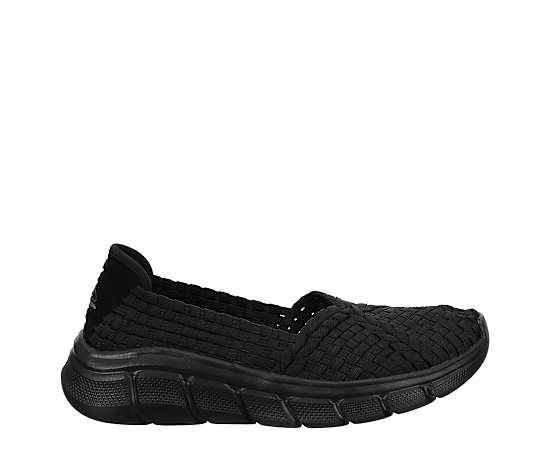 SKECHERS-WOMENS B FLEX FLEX WEB SLIP ON SNEAKER